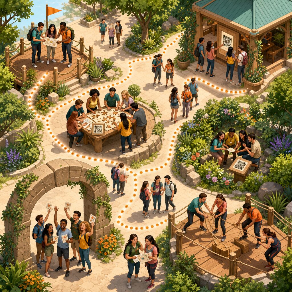 museum or attraction participant journey